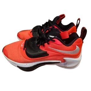 Nike Zoom Greek Freak 3 TB Bright Crimson Orange 2021 Size 8